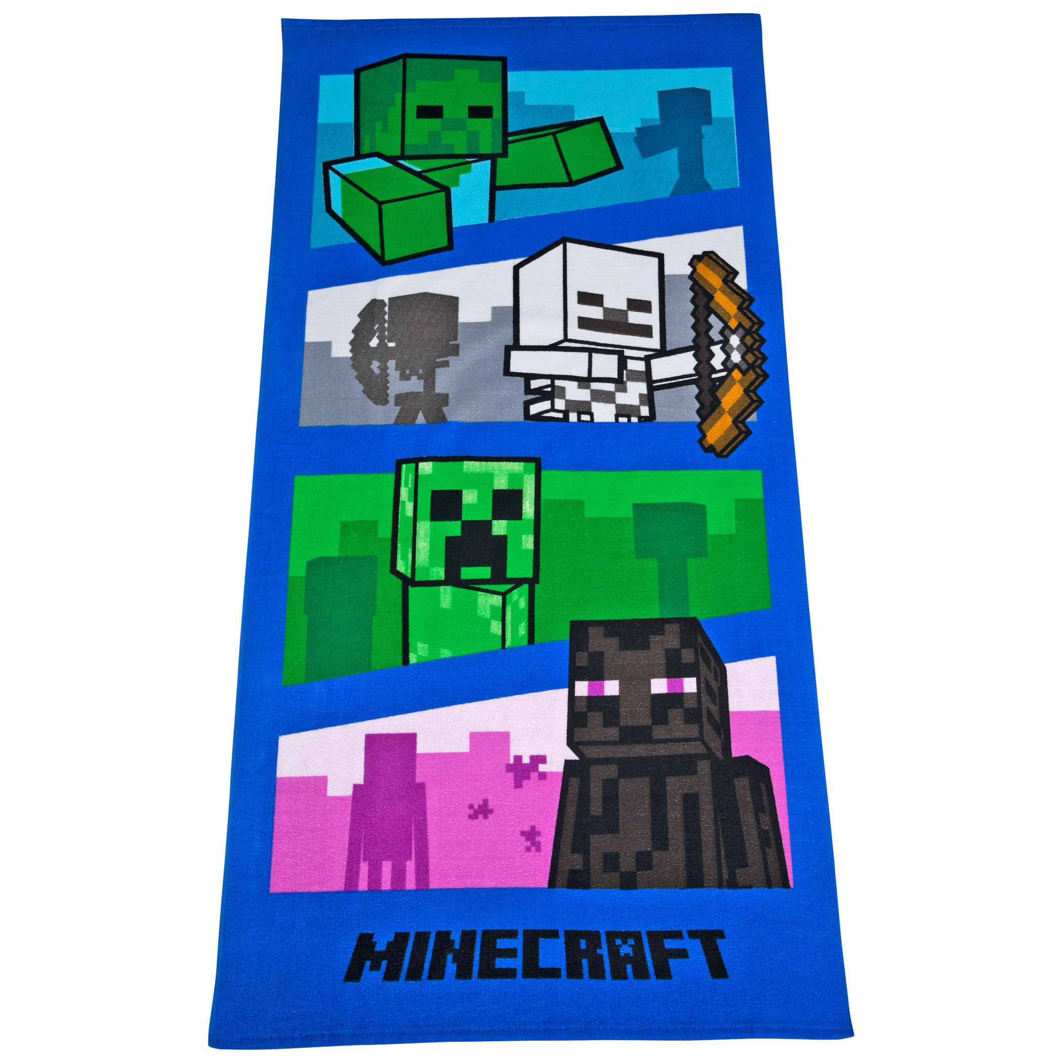Minecraft Microfiber 27x54" Beach Towel